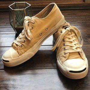 converse jack purcell yellow mustard